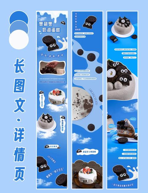 长图文海报设计:美食,美妆全攻略